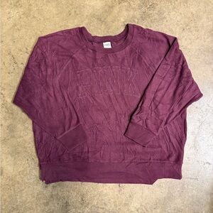 PINK Victoria's Secret Maroon Top